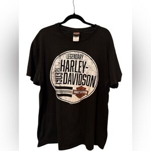 Harley-Davidson Logo Tee Visalia, Ca National Park Moto Black Sz Large 2021